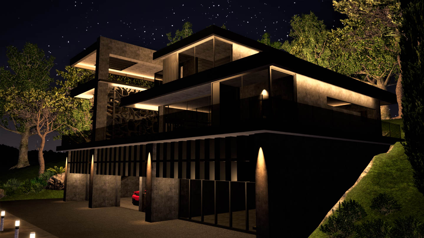 Front Rendering (night)