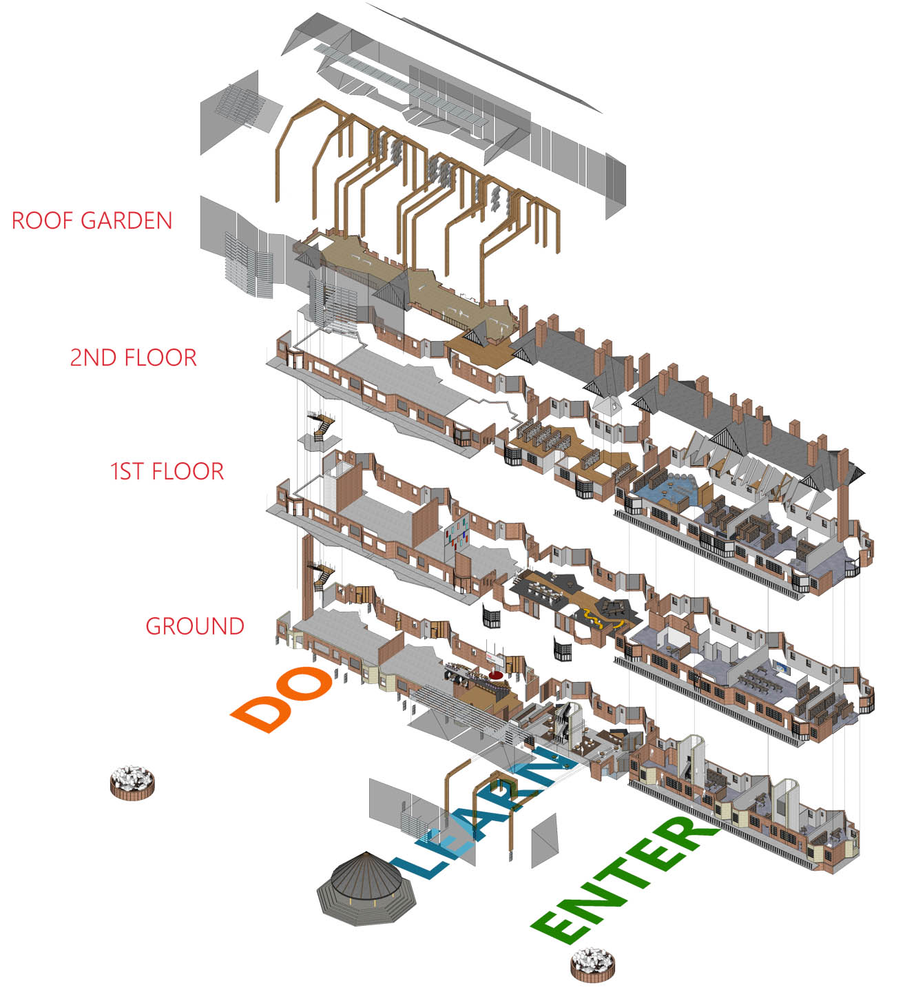 Exploded Axonometric 