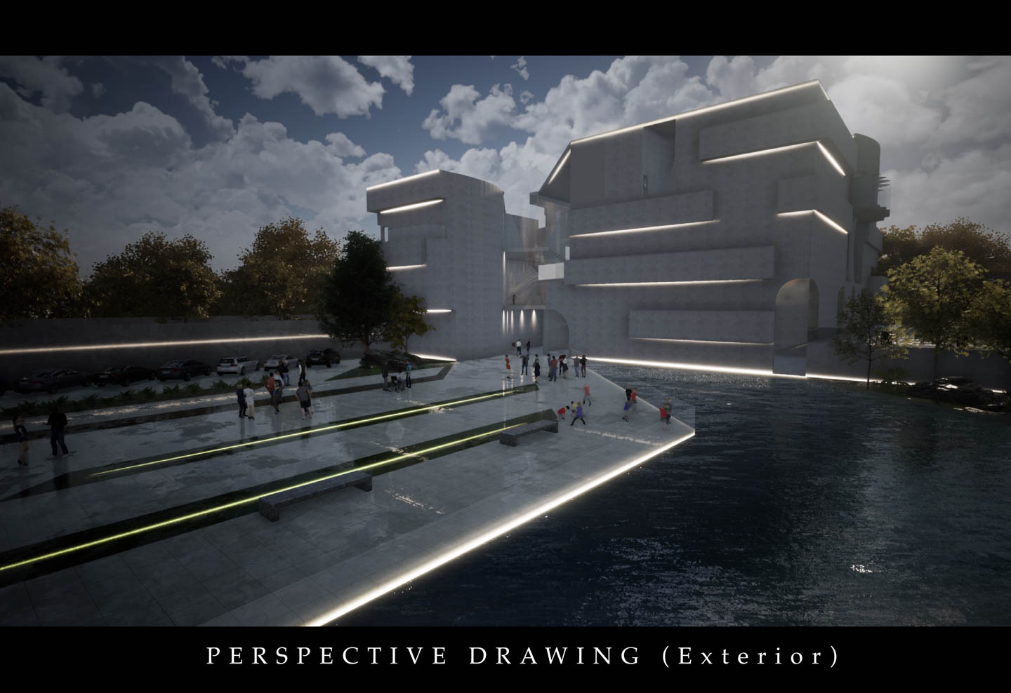 Exterior rendering