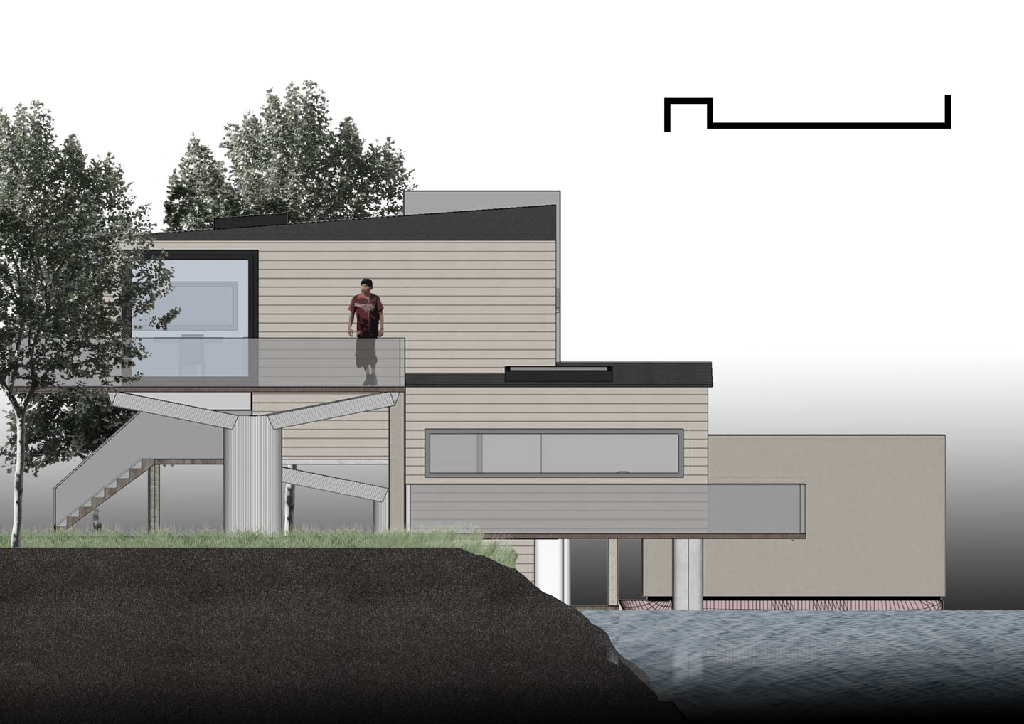 West Elevation